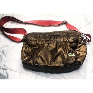 ON SALE! Vintage Izod/Lacoste Duffle Travel Purse